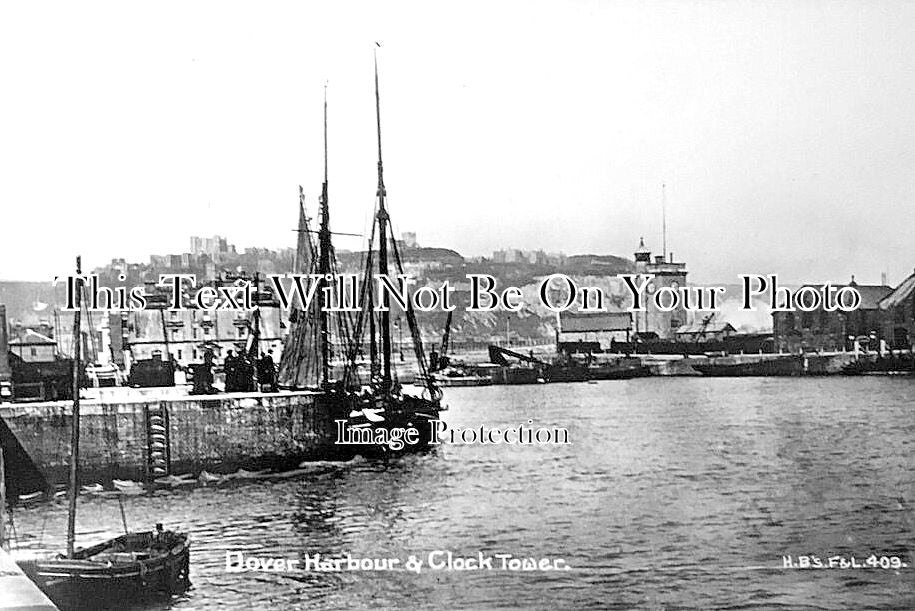 KE 5797 - Dover Harbour & Clock Tower, Kent