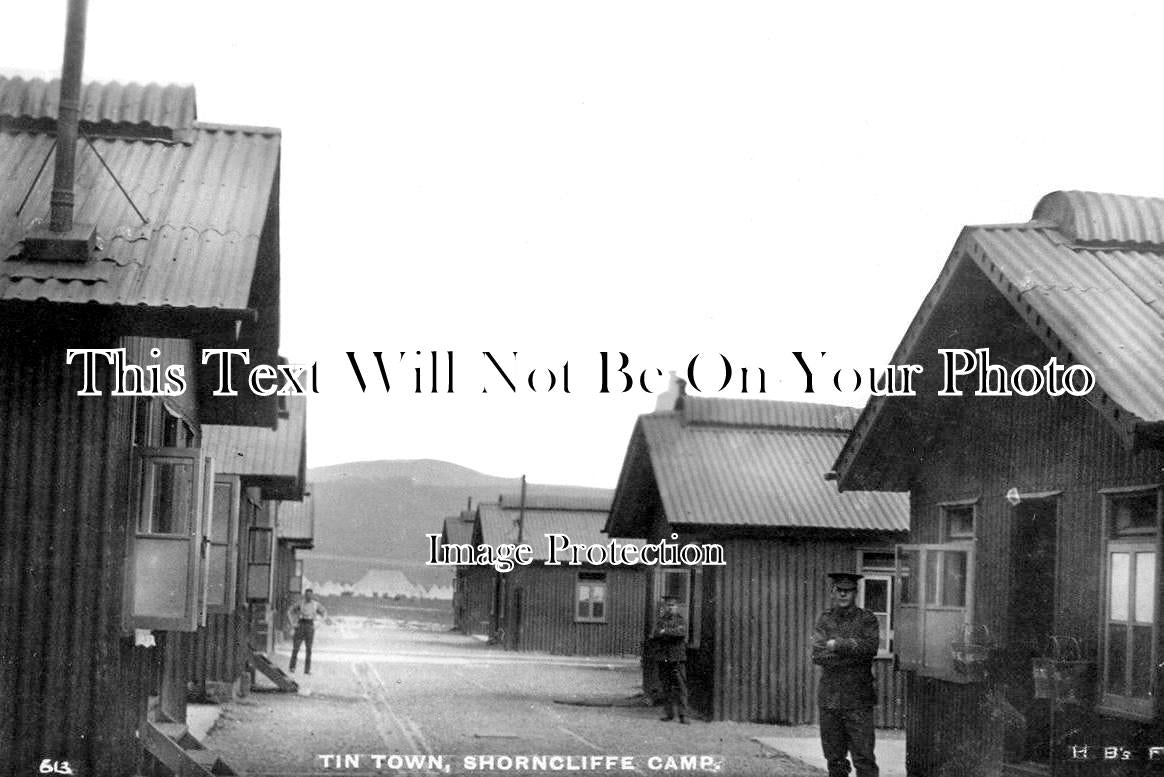 KE 5798 - Tin Town, Shorncliffe Military Camp, Kent