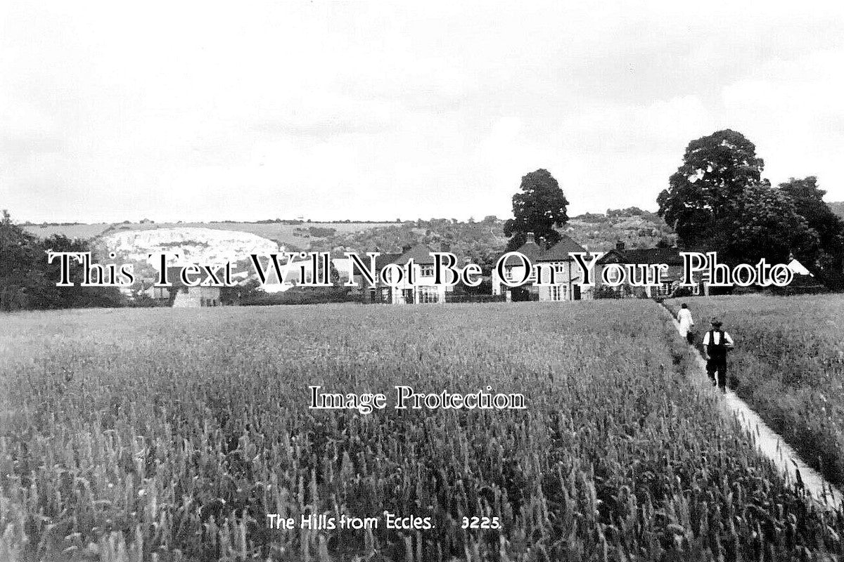 KE 5826 - The Hills From Eccles, Aylesford, Kent