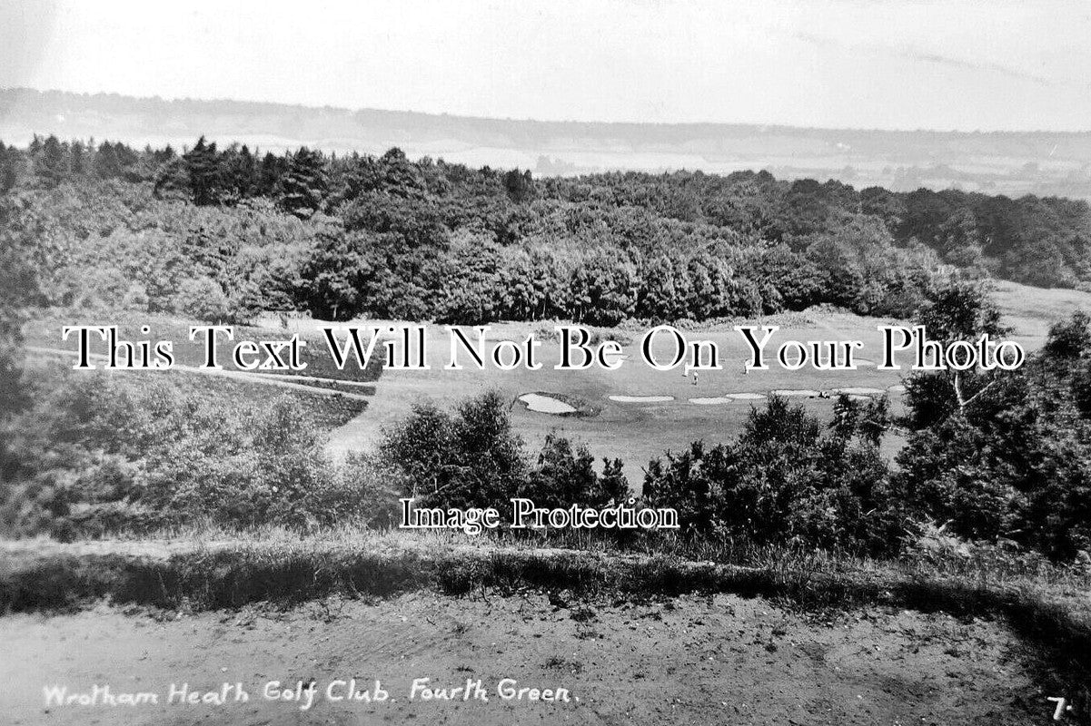 KE 5832 - Wrotham Heath Golf Club, Fourth Green, Kent