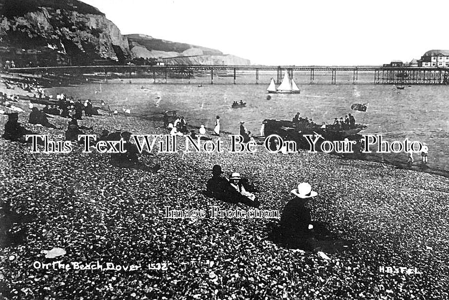 KE 5841 - On The Beach, Dover, Kent