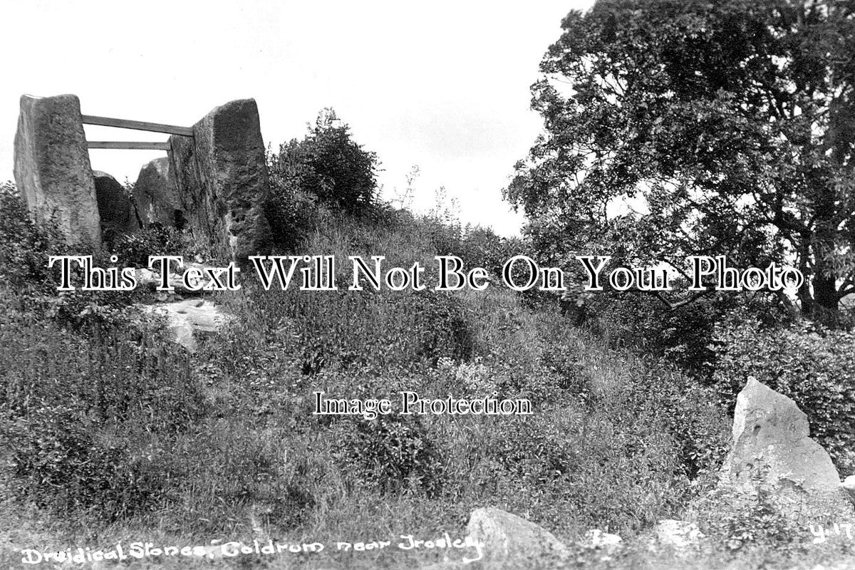KE 5889 - Druidical Stones, Coldrum, Kent c1934