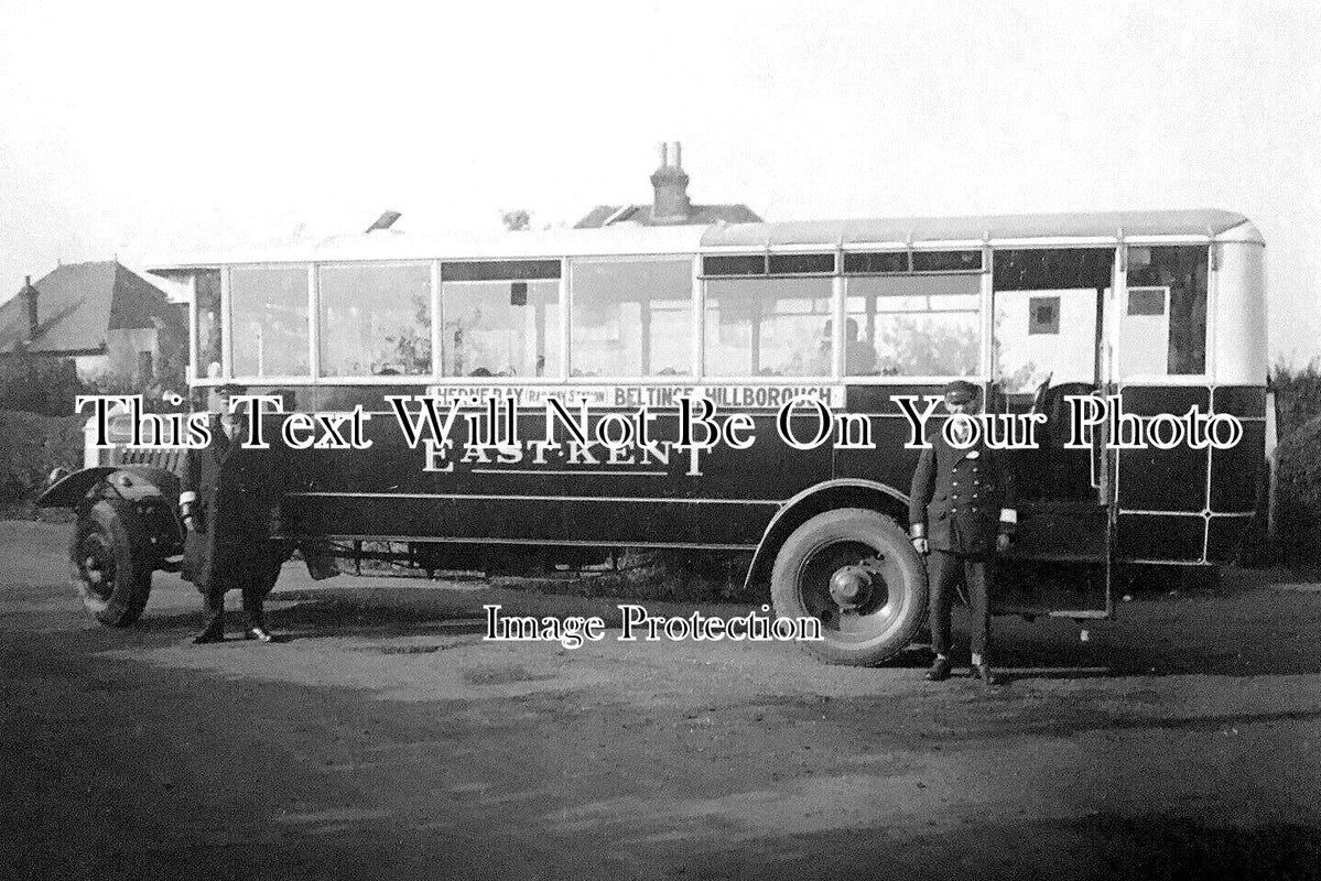 KE 5896 - East Kent Vintage Motor Bus, Herne Bay, Beltinge, Kent c1927