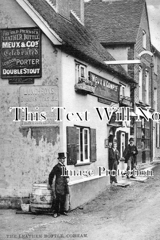 KE 6036 - The Leather Bottle, Cobham, Kent c1911