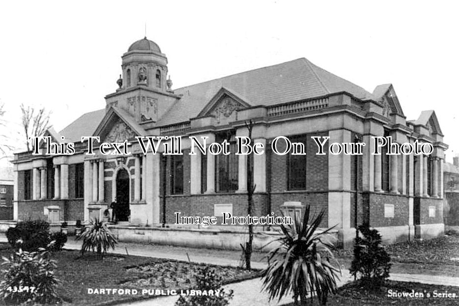 KE 6084 - Dartford Public Library, Kent c1927