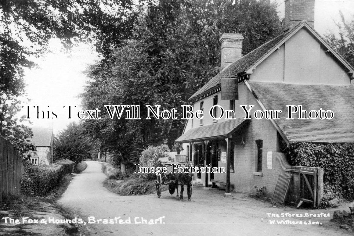 KE 6225 - The Fox & Hounds, Brasted Chart, Kent