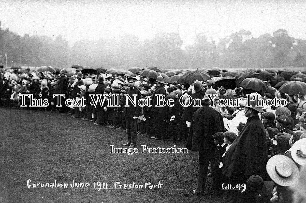 LA 136 - Coronation Celebration, Preston Park, Lancashire 1911