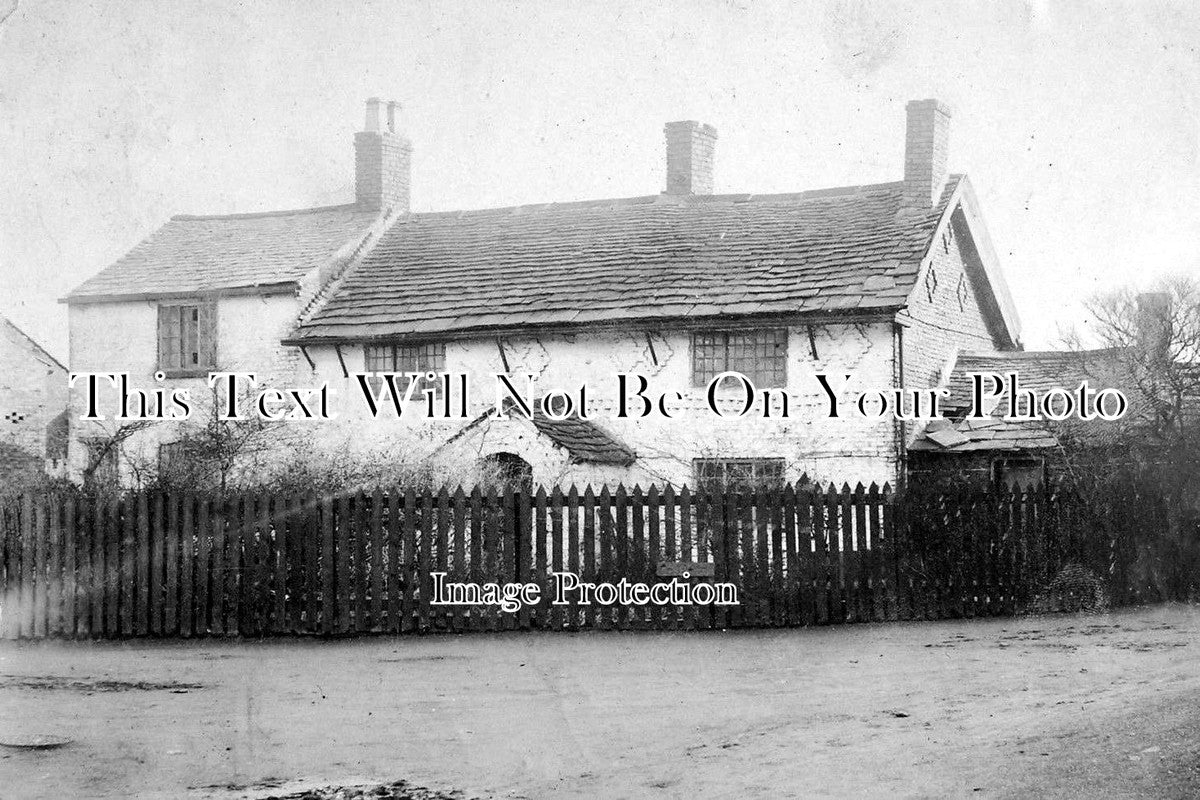 LA 1921 - White Cottages At Gorton, Manchester, Lancashire c1909