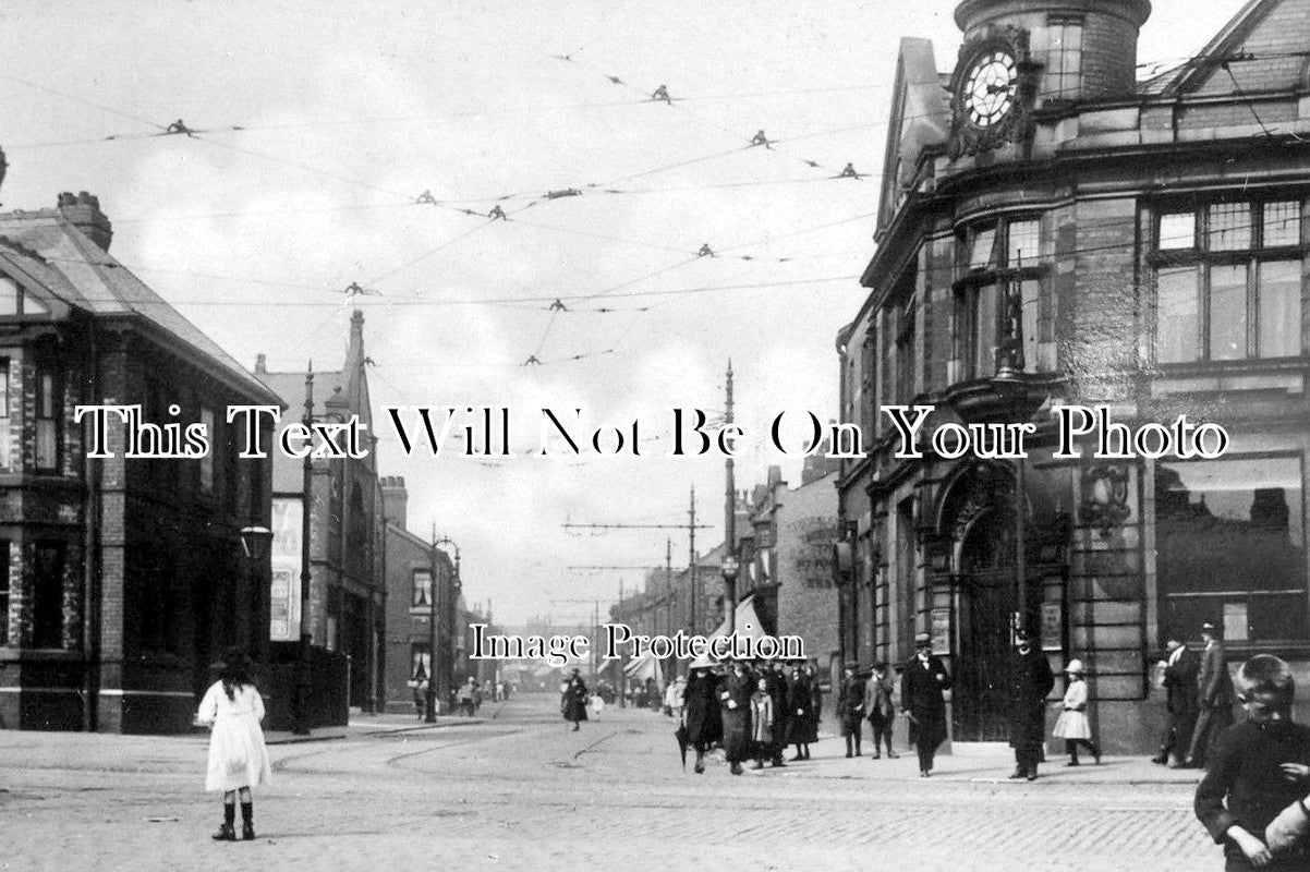 LA 1926 - Wellington Street, Gorton, Manchester, Lancashire