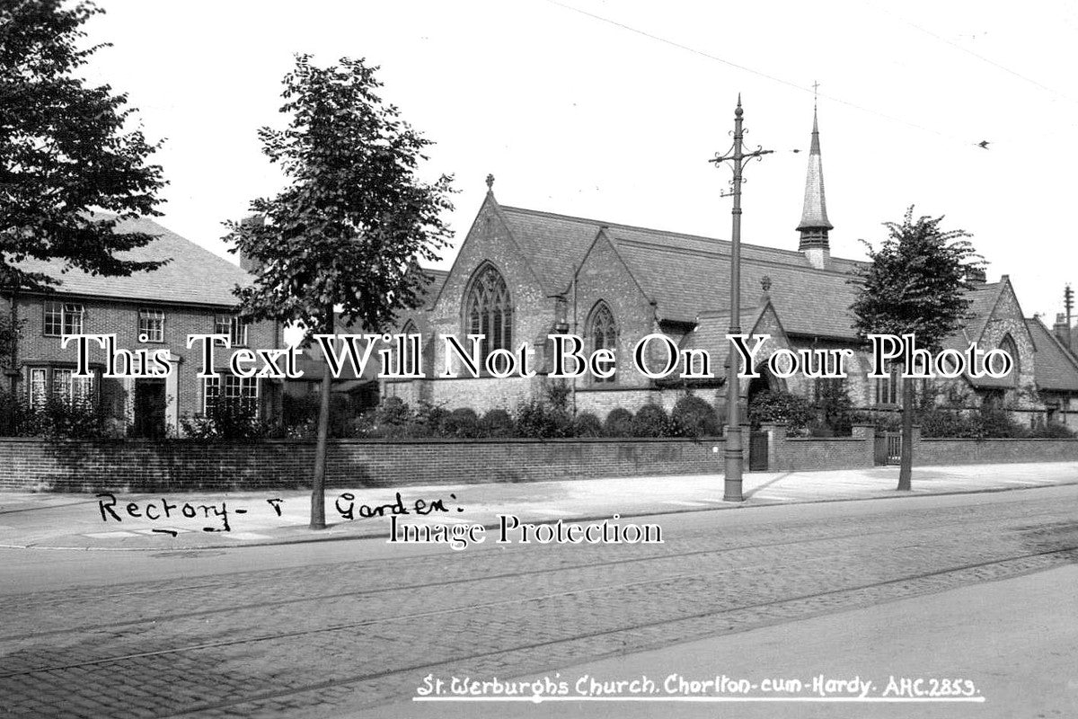 LA 2200 - St Werburghs Church, Chorlton Cum Hardy, Manchester, Lancashire