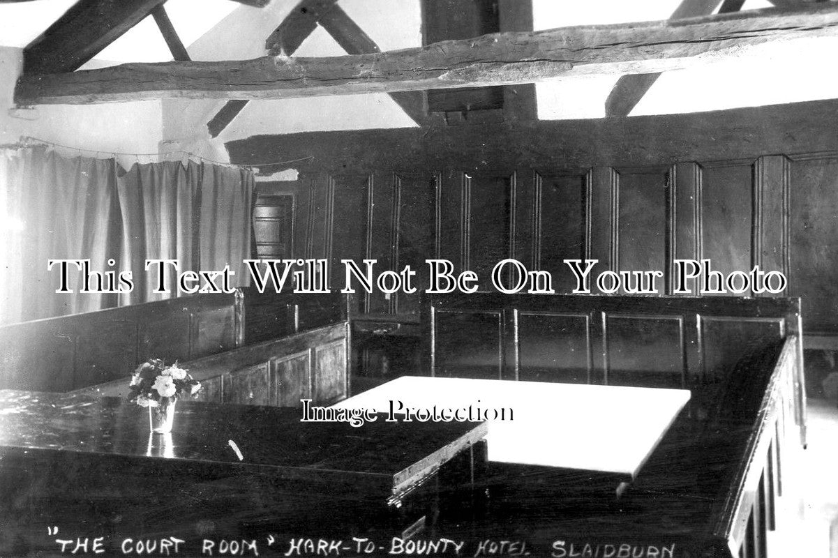 LA 2232 - The Court Room, Hark To Bounty Hotel, Slaidburn, Lancashire