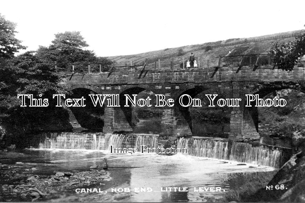 LA 2233 - Canal, Nob End, Little Lever, Lancashire