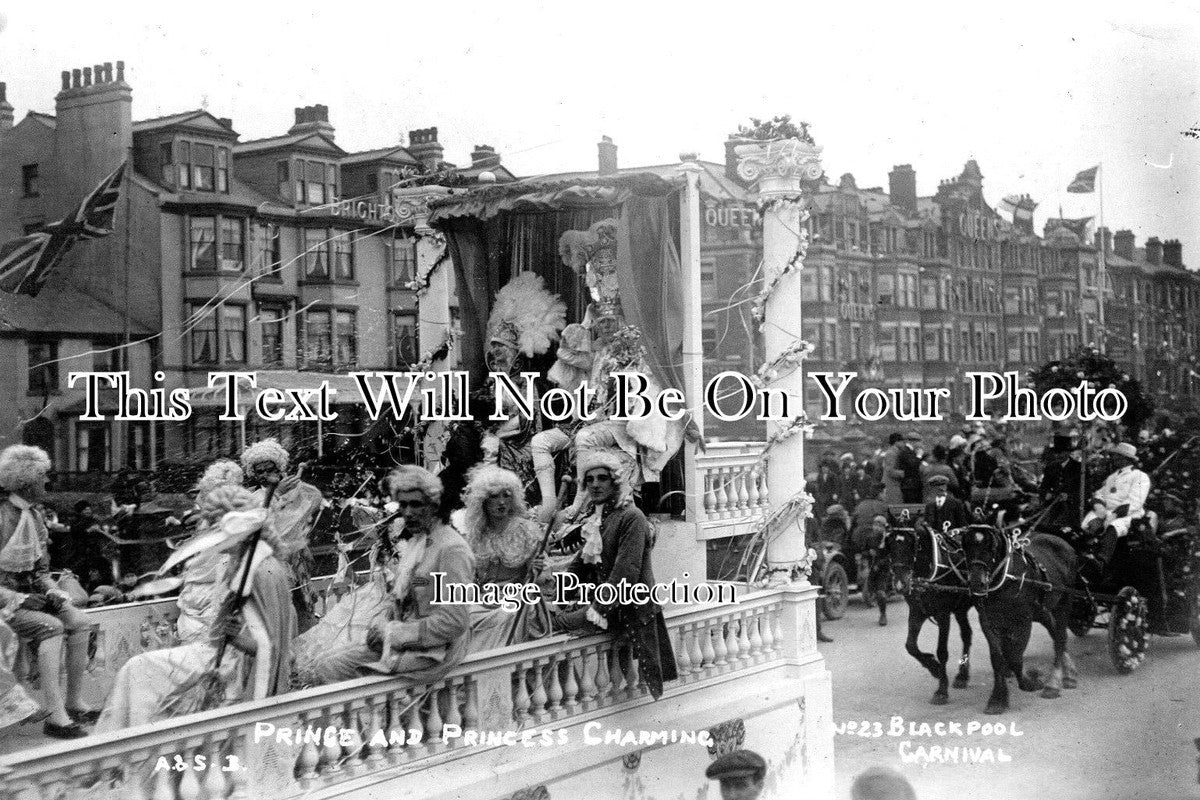LA 2253 - Float, Blackpool Carnival, Lancashire