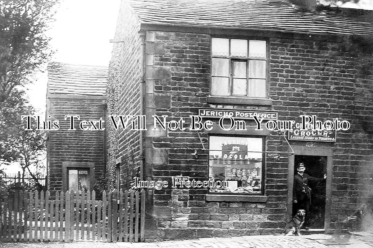 LA 2385 Jericho Post Office, Bury, Lancashire c1908 JB Archive