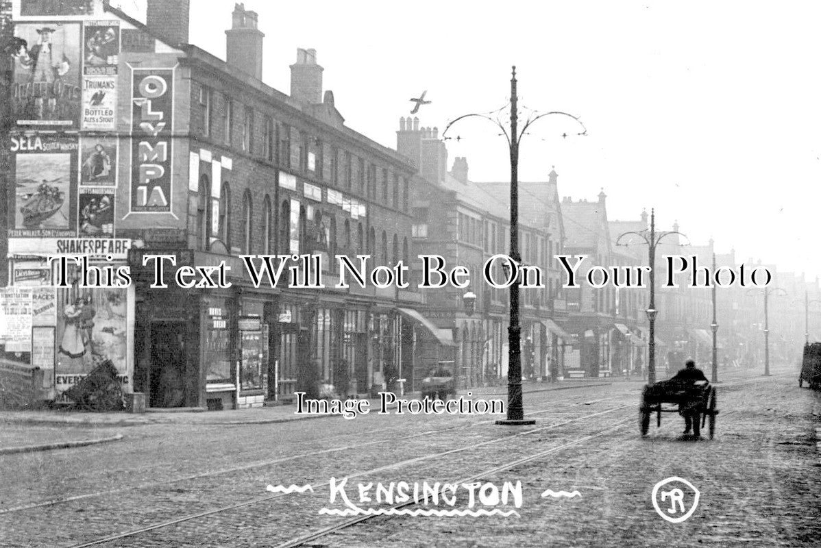 LA 2399 - Kensington, Liverpool, Lancashire c1906