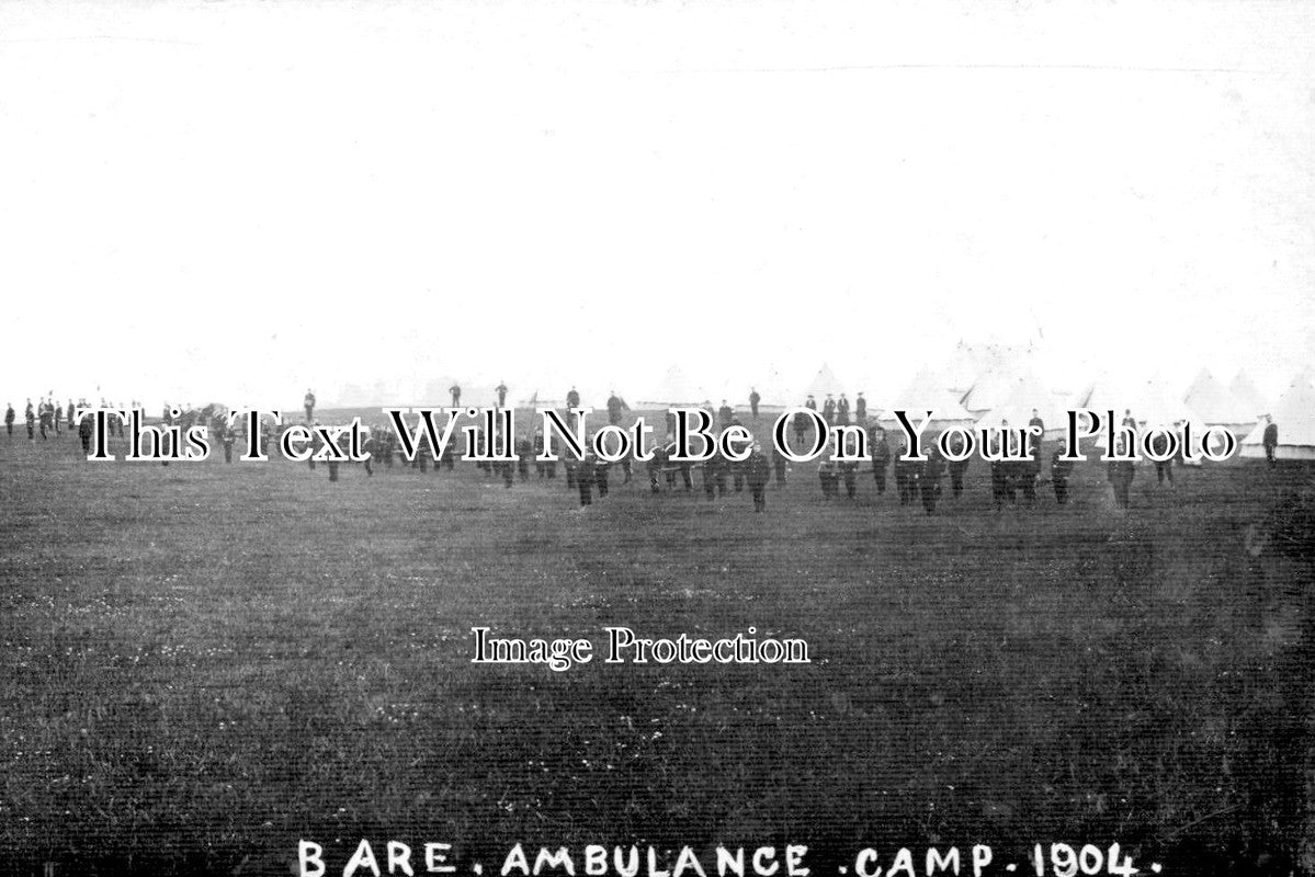 LA 2415 - Bare Ambulance Camp, Lancashire 1904