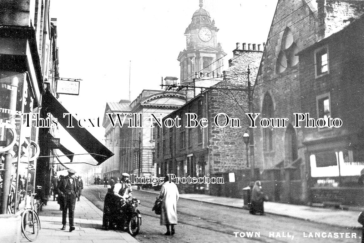 LA 2417 - Town Hall & Brock Street, Lancaster, Lancashire
