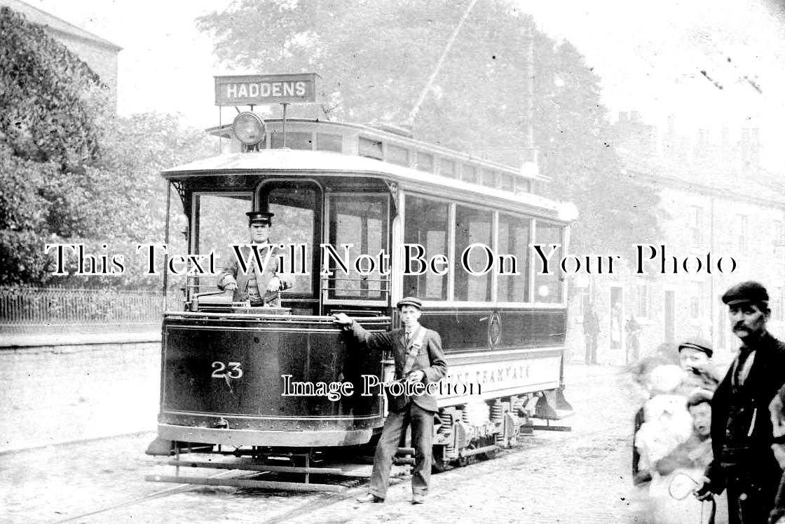 LA 2513 - Mossley Tram, Manchester, Lancashire