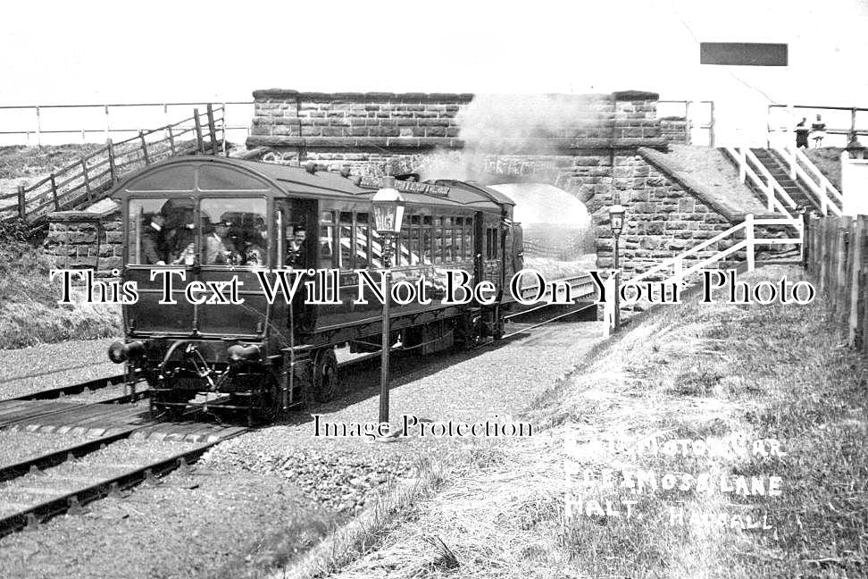 LA 2516 - Rail Motor Car Plex Moss Lane Halt, Halsall, Lancashire
