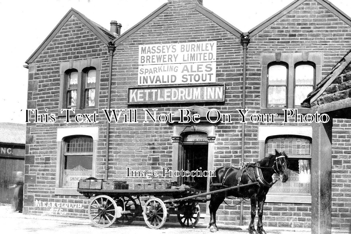 LA 2525 - Masseys Brewery Ltd, Kettle Drum Inn, Burnley, Lancashire