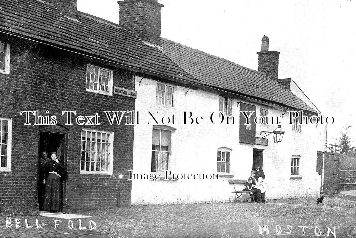 LA 2535 - Ye Old Blue Bell Inn, Bell Fold, Moston, Lancashire
