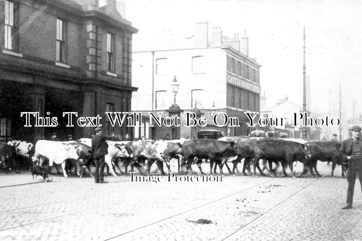 LA 2541 - Cross Lane Near The Cattle Market, Salford, Lancashire