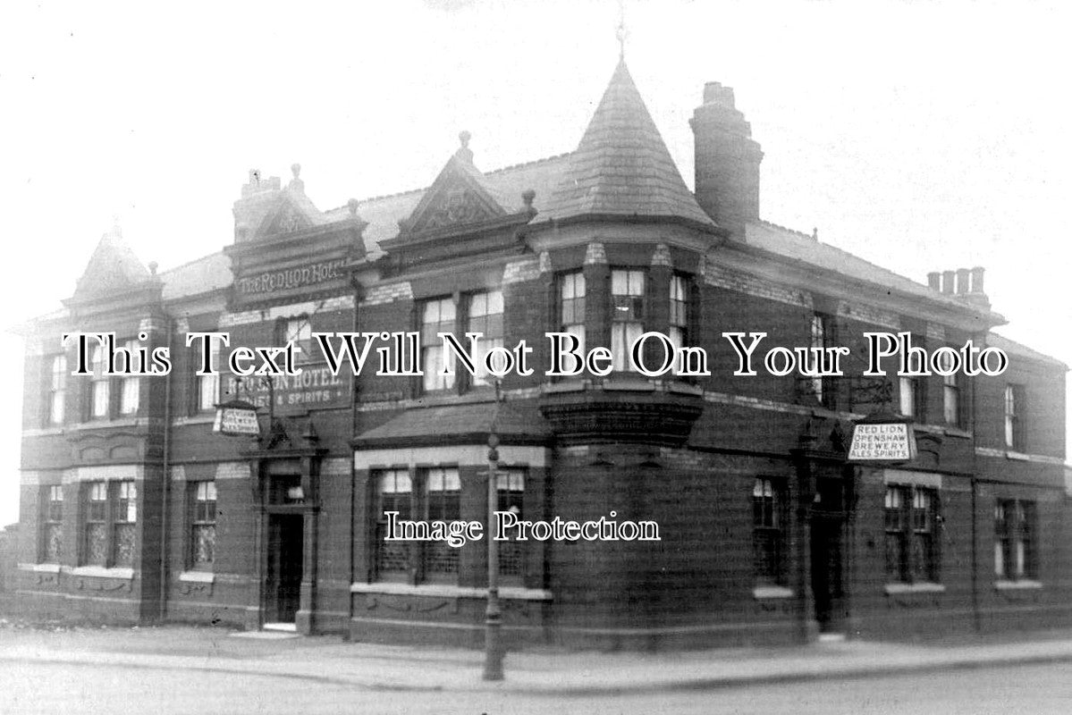 LA 2551 - Red Lion Hotel, Openshaw, Manchester, Lancashire