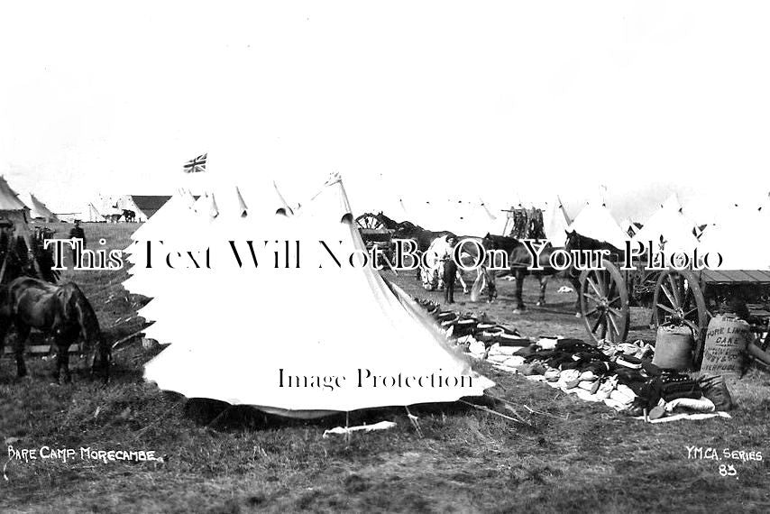 LA 2669 - Bare Military Camp, Morecambe, Lancashire c1906