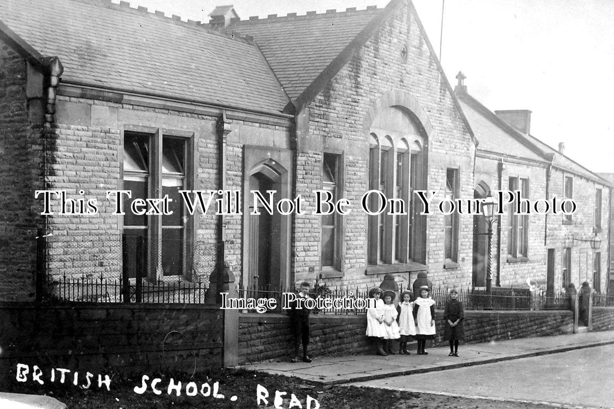 LA 2700 - British School, Read, Lancashire c1905