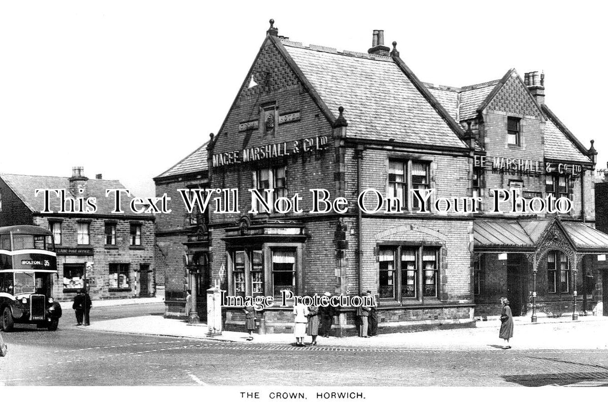LA 2715 - The Crown Hotel, Horwich, Lancashire