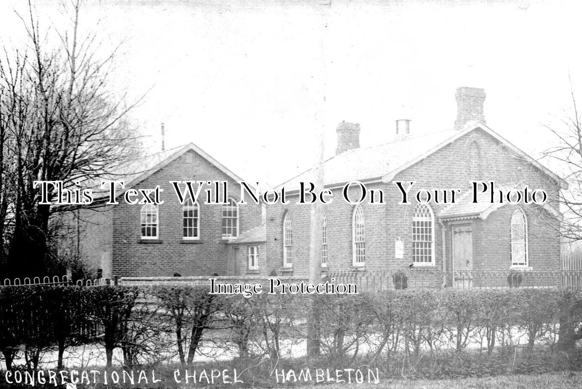 LA 2718 - Hambleton Congregational Chapel, Lancashire
