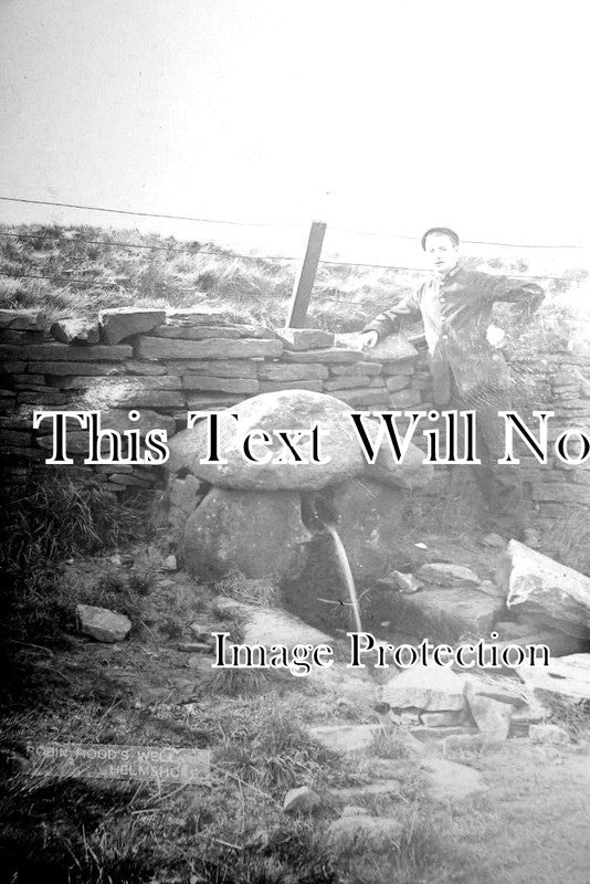 LA 3065 - Robin Hoods Well, Helmshore, Lancashire c1903