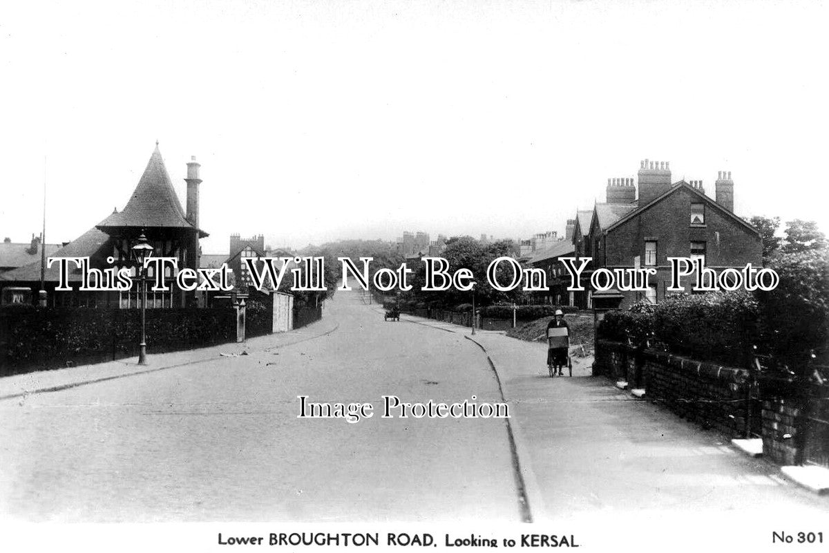 LA 3340 - Lower Broughton Road Looking To Kersal, Salford, Lancashire