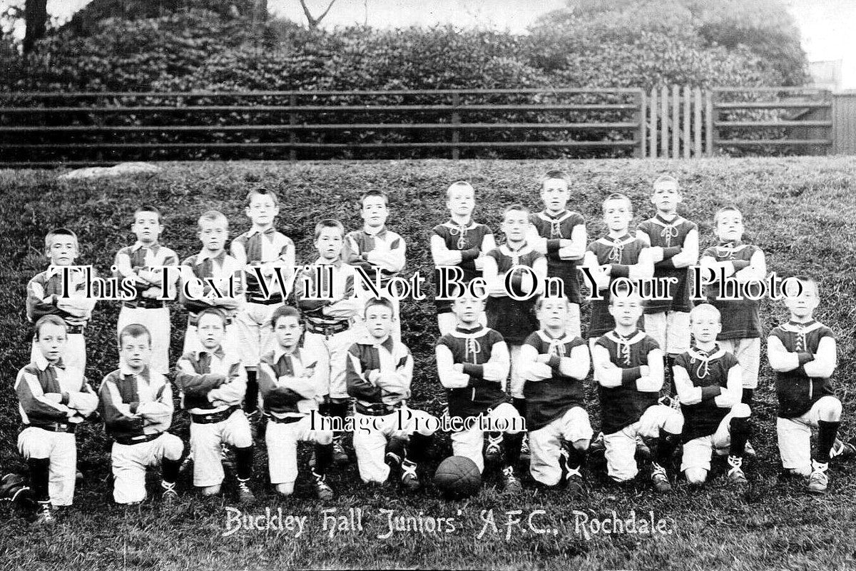 LA 3382 - Buckley Hall Juniors AFC Team, Rochdale, Lancashire