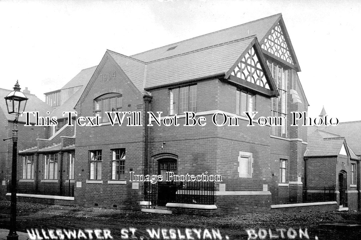 LA 3438 - Ulleswater Street Wesleyan Church, Bolton, Lancashire