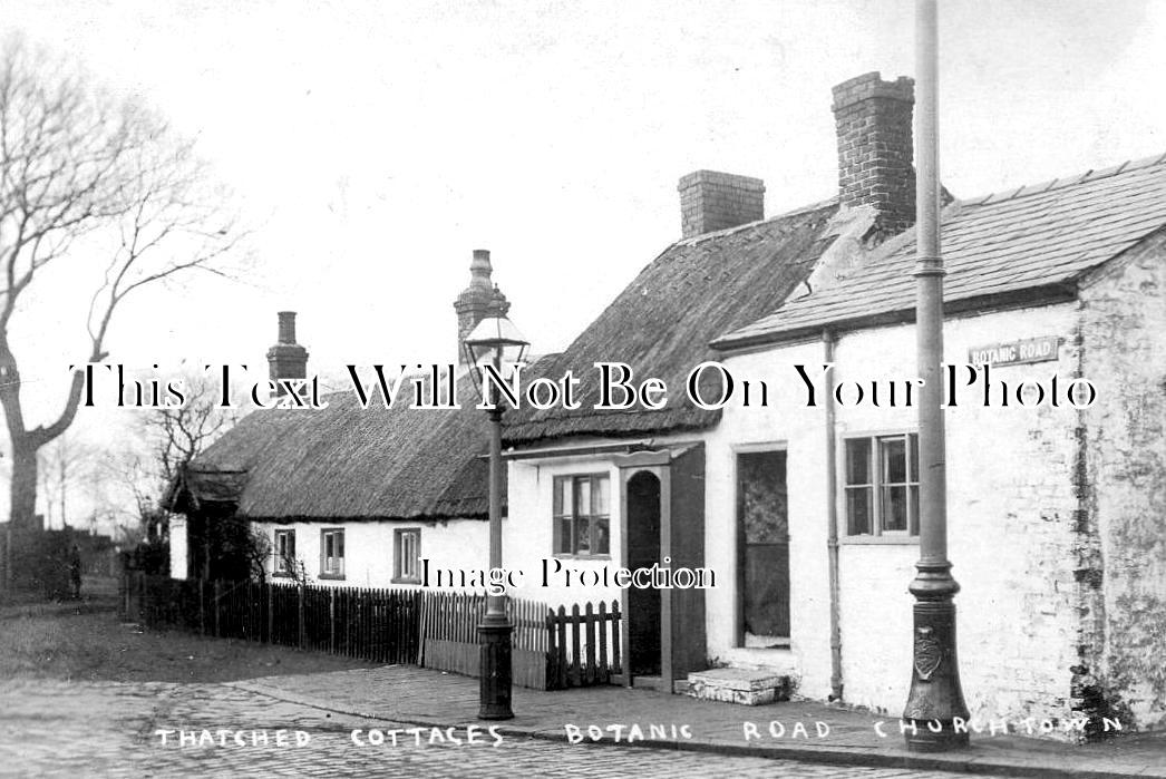 LA 3455 - Thatched Cottages, Botanic Road, Churchtown, Lancashire