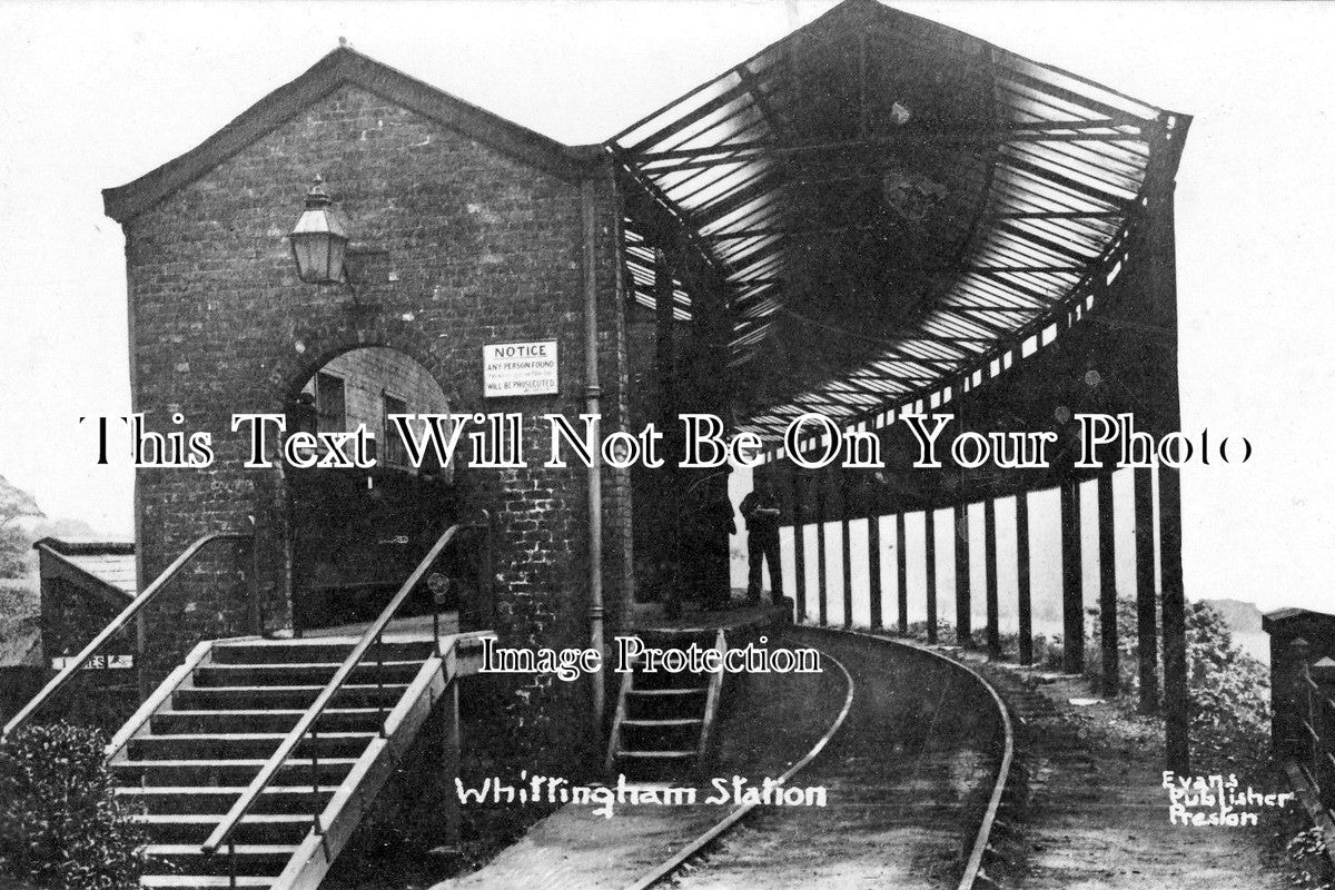 LA 349 - Whittingham Asylum Railway Station, Lancashire