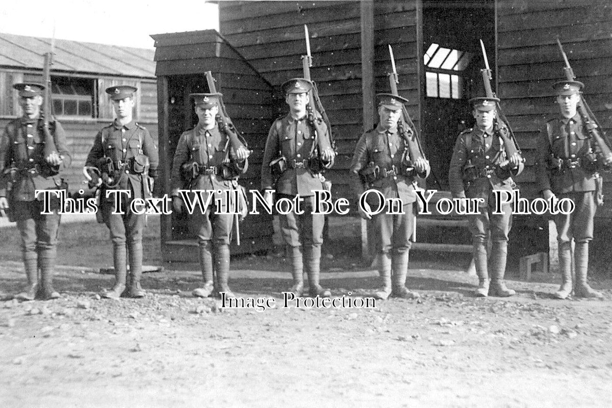 LA 3530 - Kings Liverpool Regiment Outside Barracks, Lancashire