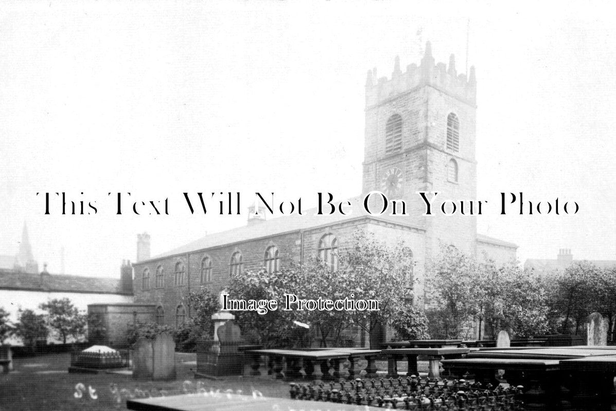 LA 3542 - St James Church, Accrington, Lancashire