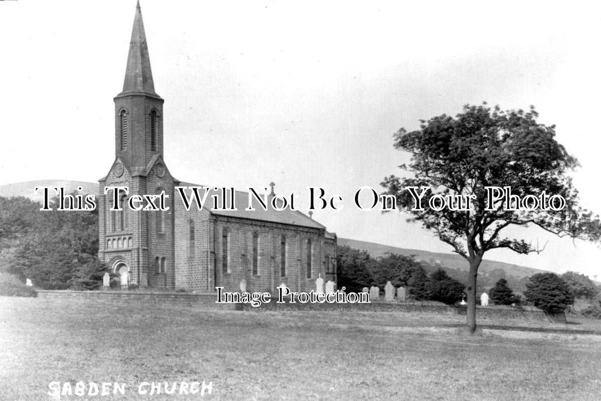 LA 3546 - Sabden Church, Lancashire