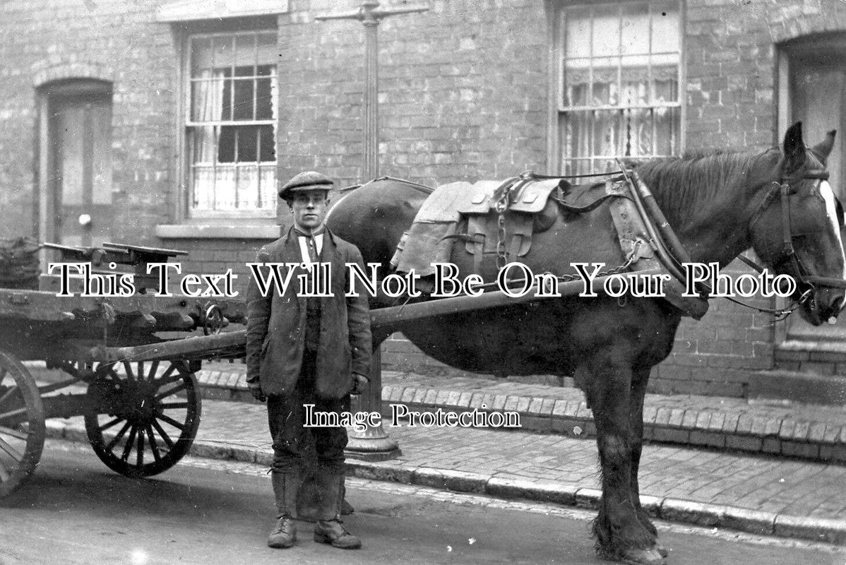 LA 3550 - Old Mather Coal Merchant, Mill Hill, Blackburn, Lancashire c1912