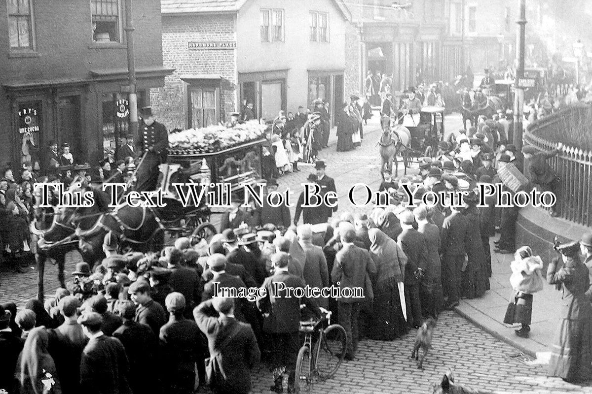 LA 3555 - Funeral Of Mr Pickles, South St, Hardmans Place, Rochdale