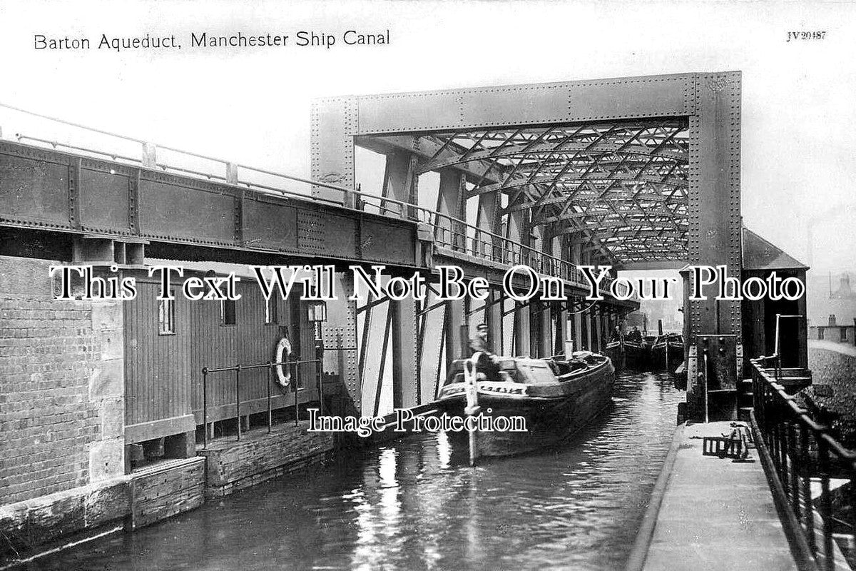 LA 3560 - The Quaeduct Manchester Ship Canal, Barton On Irwell