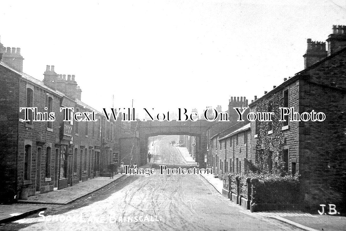 LA 3639 - School Lane, Brinscall, Lancashire c1909