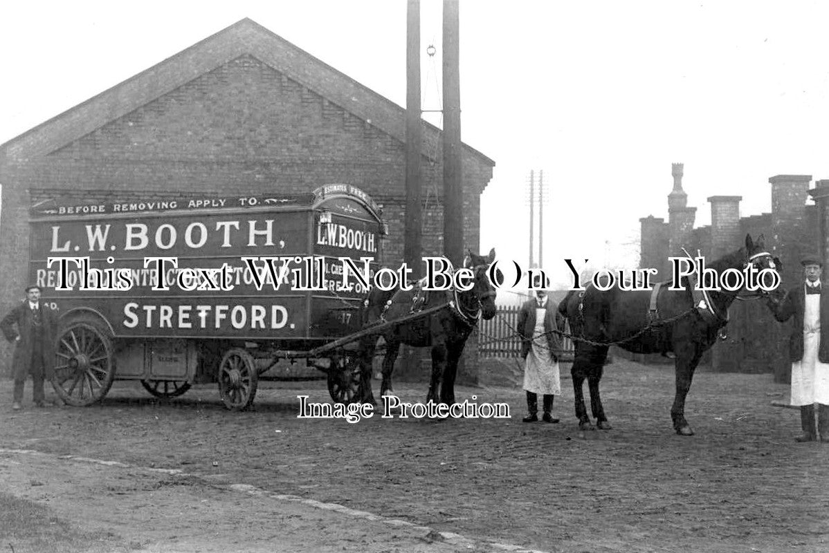 LA 3644 - L W Booth Removal Contractors, Stretford, Manchester, Lancashire