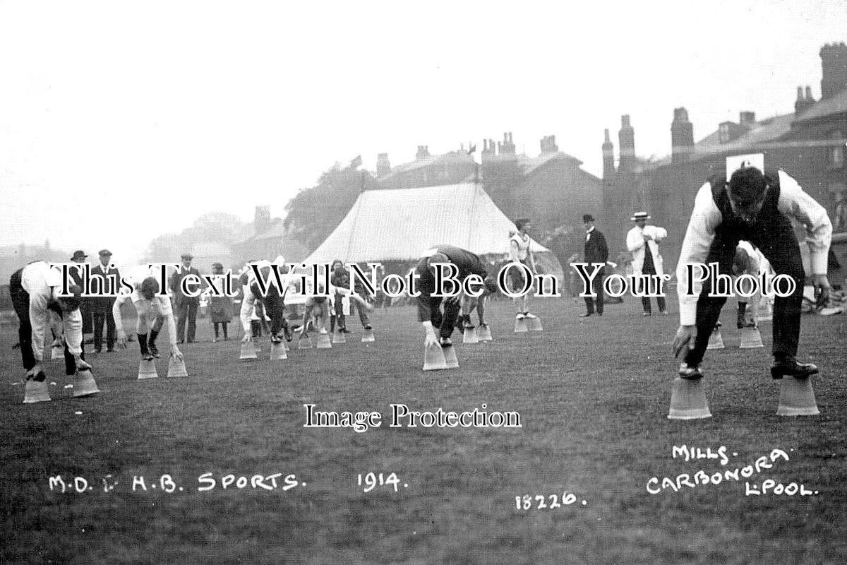LA 3663 - Liverpool MD & HB Sports, Flower Pot Race, Lancashire 1914