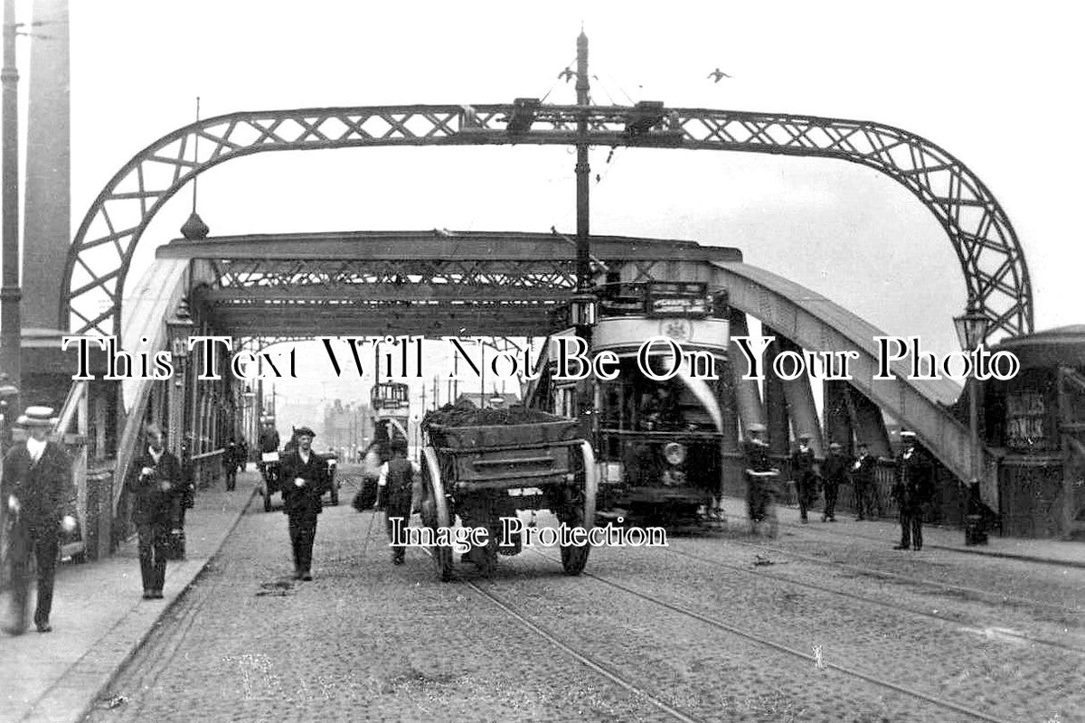 LA 3888 - Swing Bridge Over Manchester Ship Canal, Lancashire