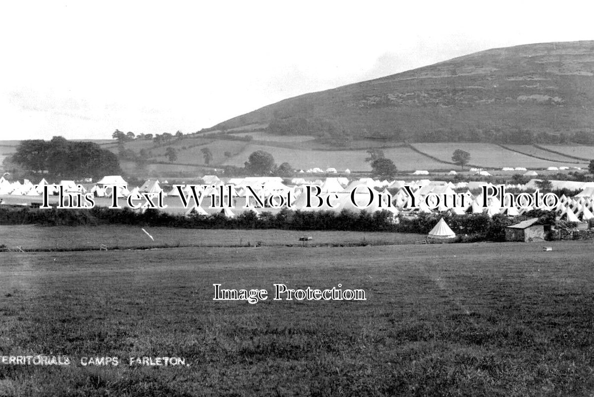 LA 4496 Territorials Camps, Farleton, Lancashire JB Archive