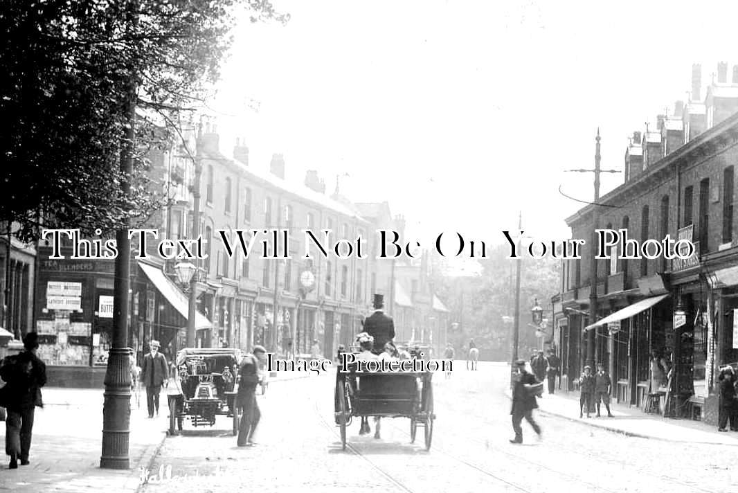 LA 4579 - Wilmslow Road, Fallowfield, Manchester, Lancashire c1905