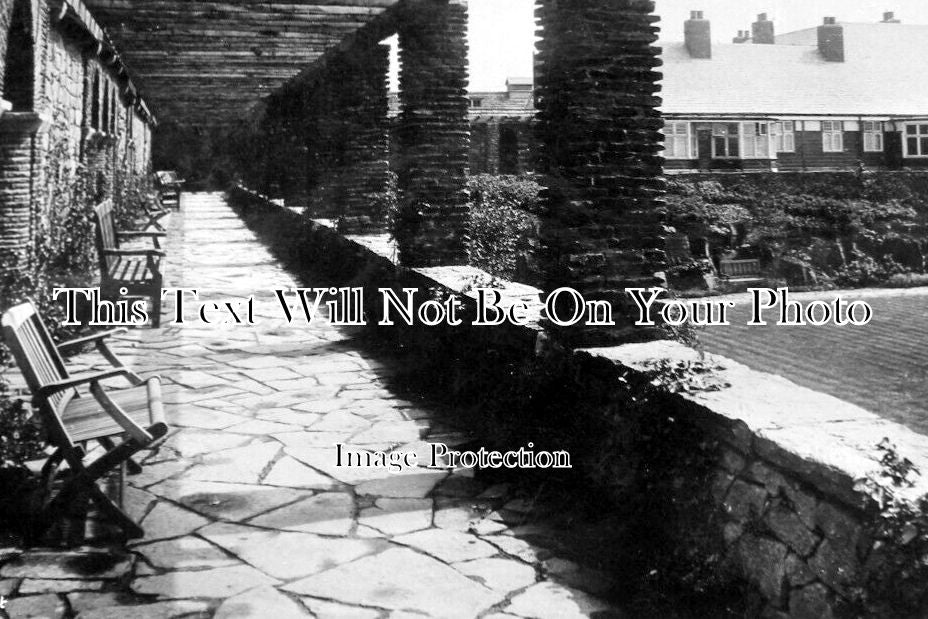 LA 4591 - Bungalow From West Pergola, Rivington, Lancashire c1911